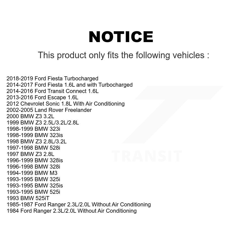 Serpentine Belt KBR-5060613 For Ford Escape Fiesta Chevrolet Sonic BMW Transit