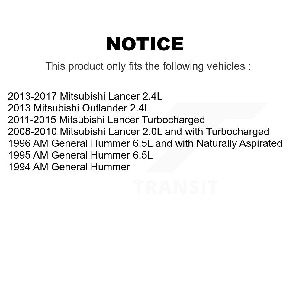 Serpentine Belt KBR-5061033 For Mitsubishi Lancer Outlander AM General Hummer