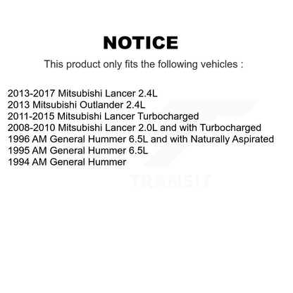 Serpentine Belt KBR-5061033 For Mitsubishi Lancer Outlander AM General Hummer