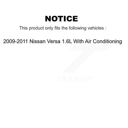 Serpentine Belt Main Drive KBR-5070449 For Nissan Versa With Air Conditioning
