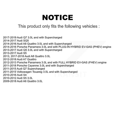 Serpentine Belt Supercharger KBR-5070500 For Audi Q5 Q7 Porsche Cayenne Touareg