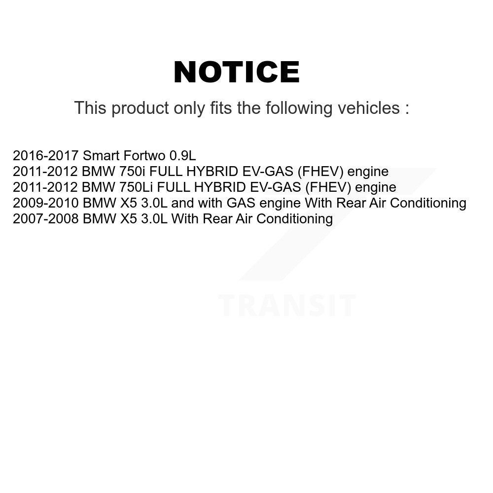 Serpentine Belt Main Drive KBR-5070539 For BMW X5 750Li 750i