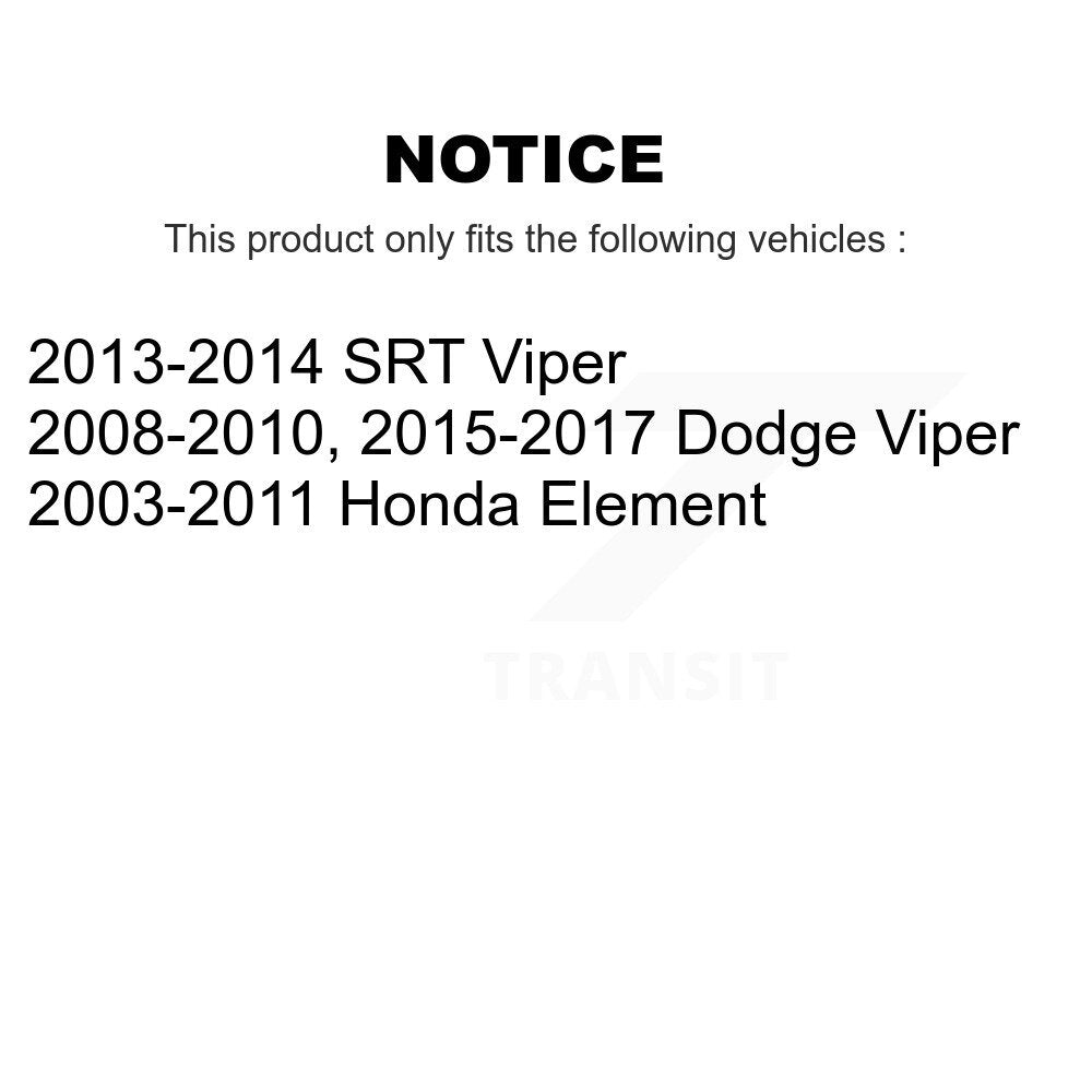 Serpentine Belt Main Drive KBR-5070695 For Honda Element Viper Dodge SRT