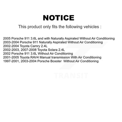 Serpentine Belt Main Drive KBR-5070760 For Toyota Camry RAV4 Porsche Boxster 911