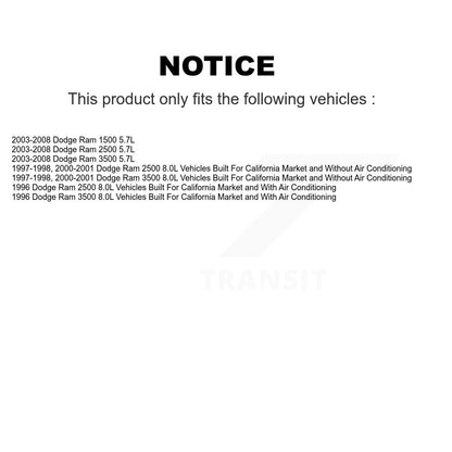 Serpentine Belt Main Drive KBR-5071013 For Dodge Ram 1500 2500 3500