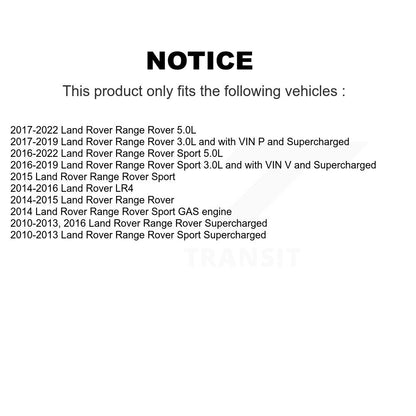 Serpentine Belt Supercharger KBR-6080570 For Land Rover Range Sport LR4