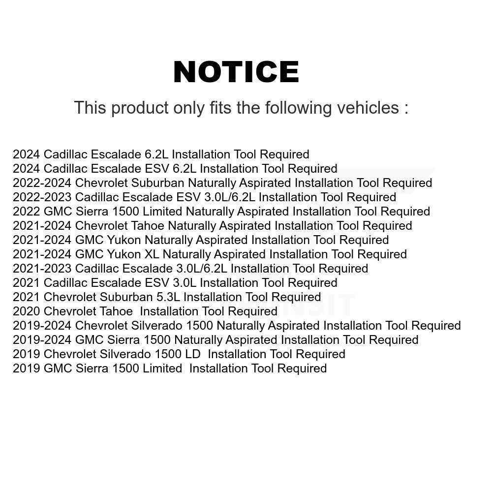 Serpentine Belt KBR-6PK1695EE For GMC Chevrolet Silverado 1500 Sierra Limited XL