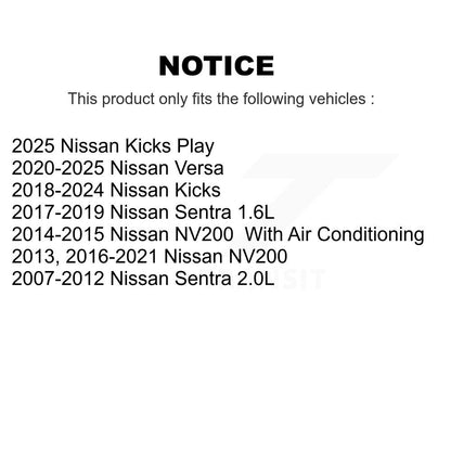 Serpentine Belt Main Drive KBR-A060477 For Nissan Sentra Kicks NV200 Versa