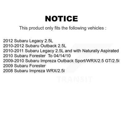 Ceramic Brake Pads And Parking Shoes Front Rear Kit For Subaru Outback Forester