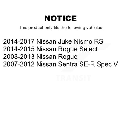 Ceramic Brake Pads And Parking Shoes Front Rear Kit For Nissan Rogue Sentra Juke