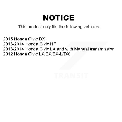 Ceramic Brake Pads And Drum Shoes Front Rear Kit For Honda Civic