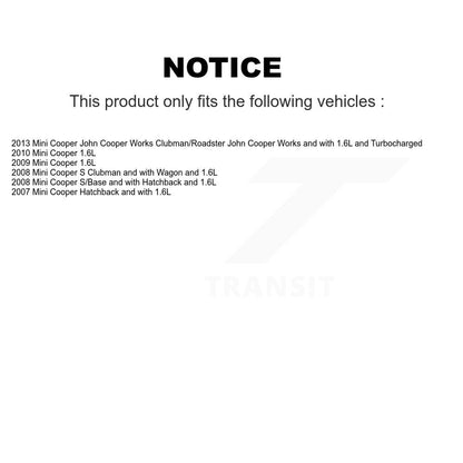 Ceramic Disc Brake Pads And Wear Sensors Rear Kit For Mini Cooper