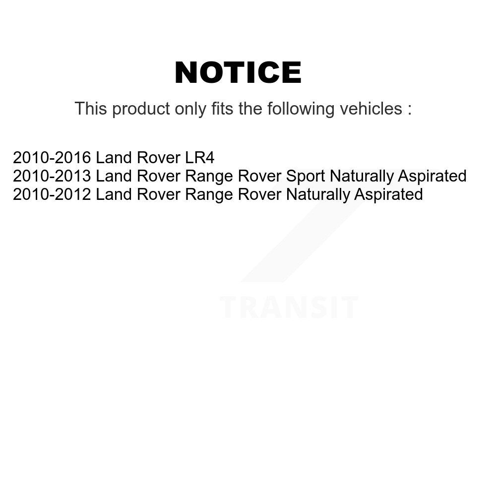 Ceramic Brake Pads Front Rear Kit For Land Rover Range Sport LR4