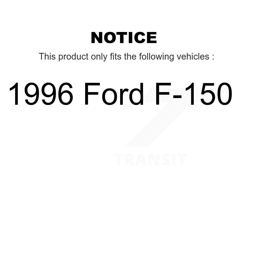 Ceramic Brake Pads Front Rear Kit For 1996 Ford F-150
