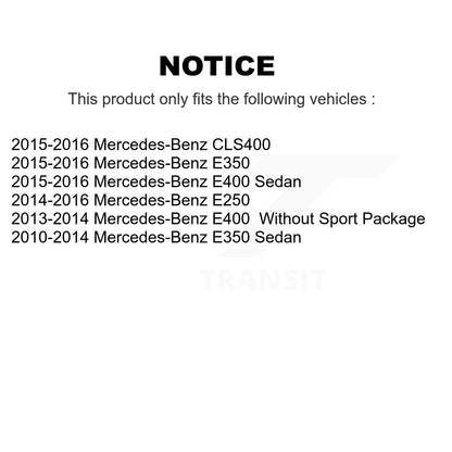 Ceramic Brake Pads Front Rear Kit For Mercedes-Benz E350 E400 E250 CLS400