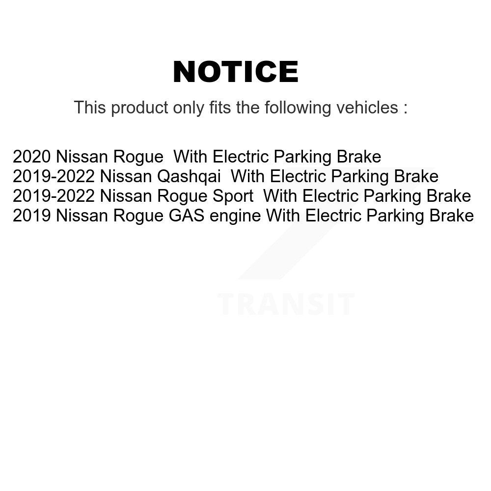 Ceramic Brake Pads Front Rear Kit For Nissan Rogue Sport Qashqai