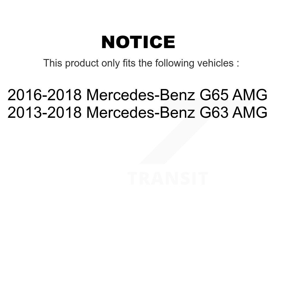 Ceramic Brake Pads Front Rear Kit For Mercedes-Benz G63 AMG G65