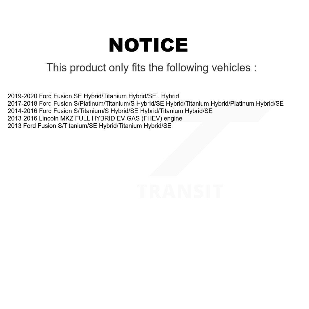 Drilled Slot Brake Rotors Ceramic Pad Front Rear Kit For Ford Fusion Lincoln MKZ