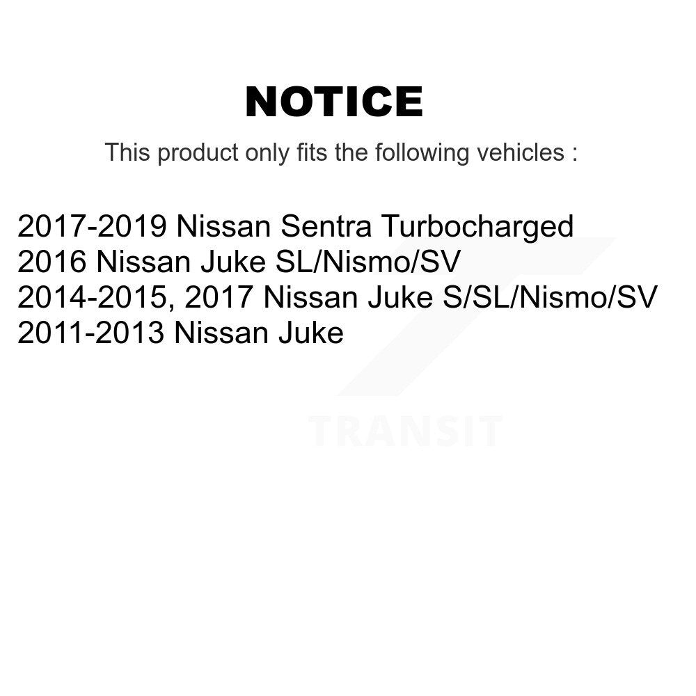 Drilled Slot Disc Brake Rotor Semi-Metallic Pad Front Kit For Nissan Sentra Juke