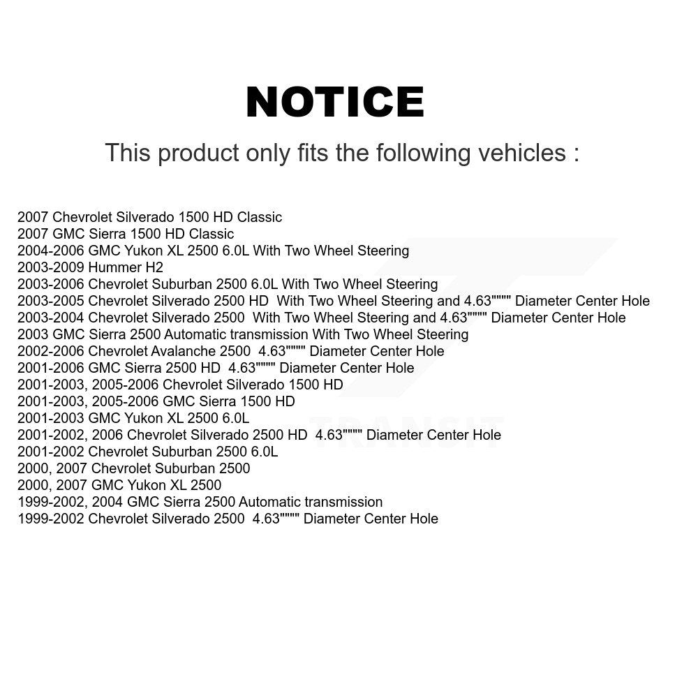 Drill Slot Brake Rotor Semi-Metallic Pad Front Rear Kit For Chevrolet GMC Sierra