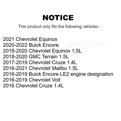 Ignition Coil (2 Pack) For Chevrolet Equinox Cruze GMC Terrain Malibu Buick Volt
