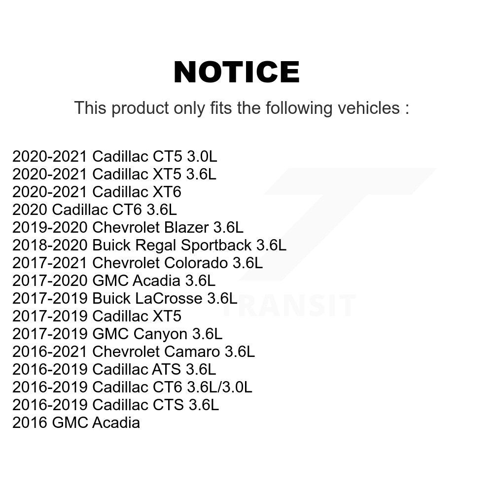 Ignition Coil (2 Pack) For Chevrolet Cadillac GMC Colorado XT5 Acadia Canyon ATS