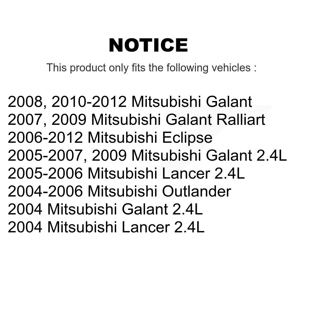 Ignition Coil (2 Pack) For Mitsubishi Eclipse Lancer Outlander Galant