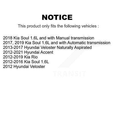 Ignition Coil (3 Pack) For Hyundai Kia Accent Soul Rio Veloster
