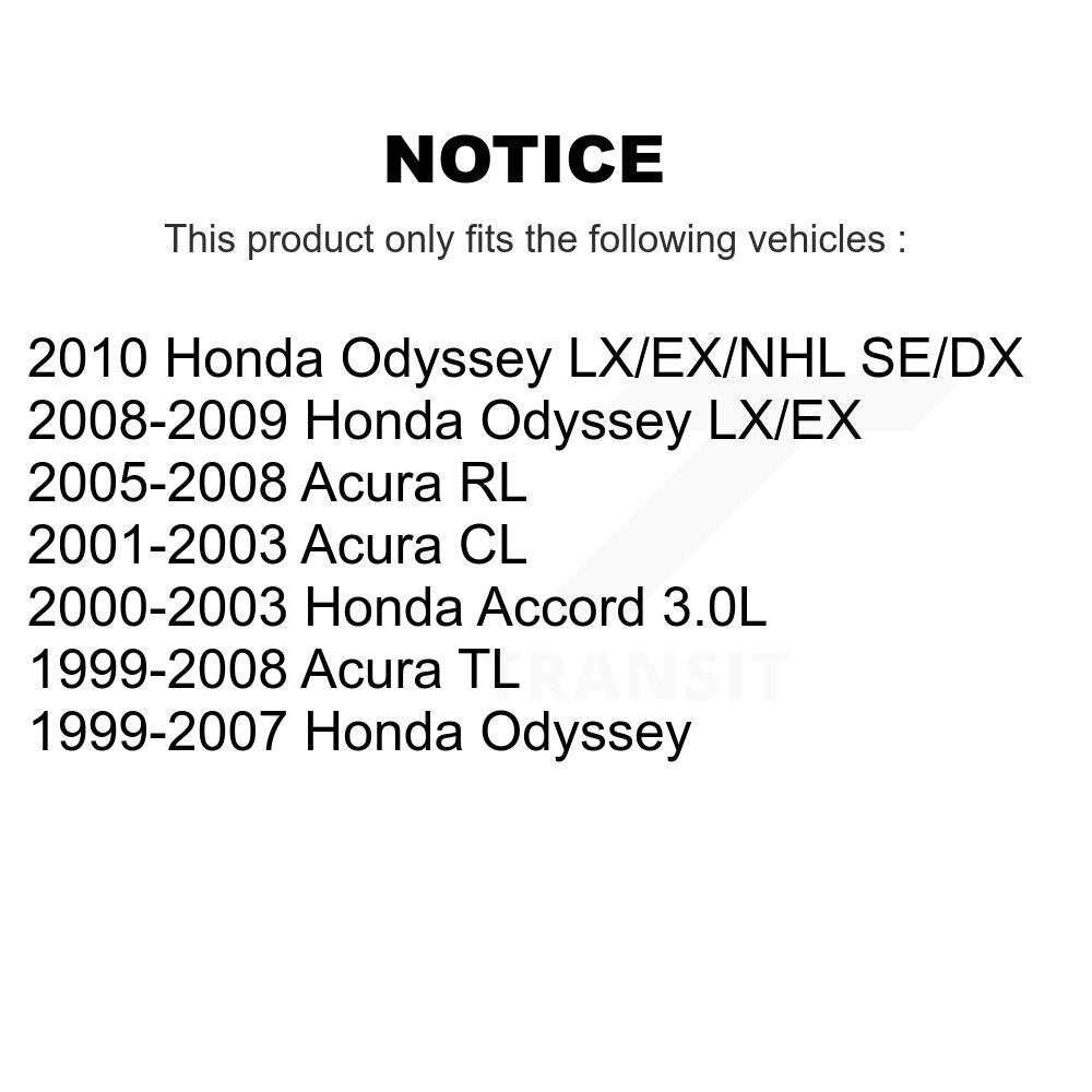 Ignition Coil (4 Pack) For Honda Odyssey Accord Acura TL RL CL