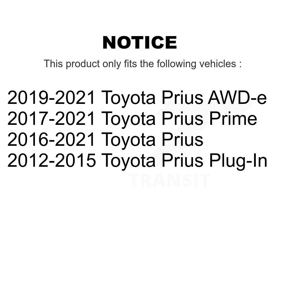 Ignition Coil (4 Pack) For Toyota Prius Prime AWD-e Plug-In
