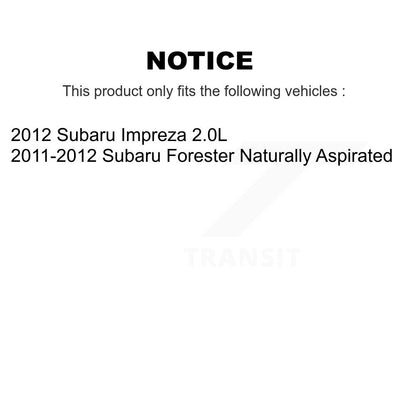 Ignition Coil (4 Pack) For Subaru Forester Impreza