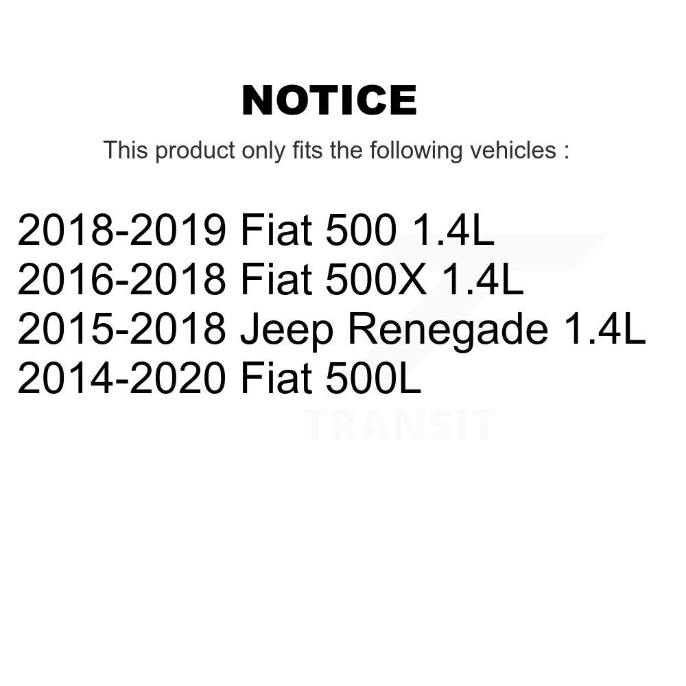 Ignition Coil (4 Pack) For Jeep Renegade Fiat 500L 500X 500