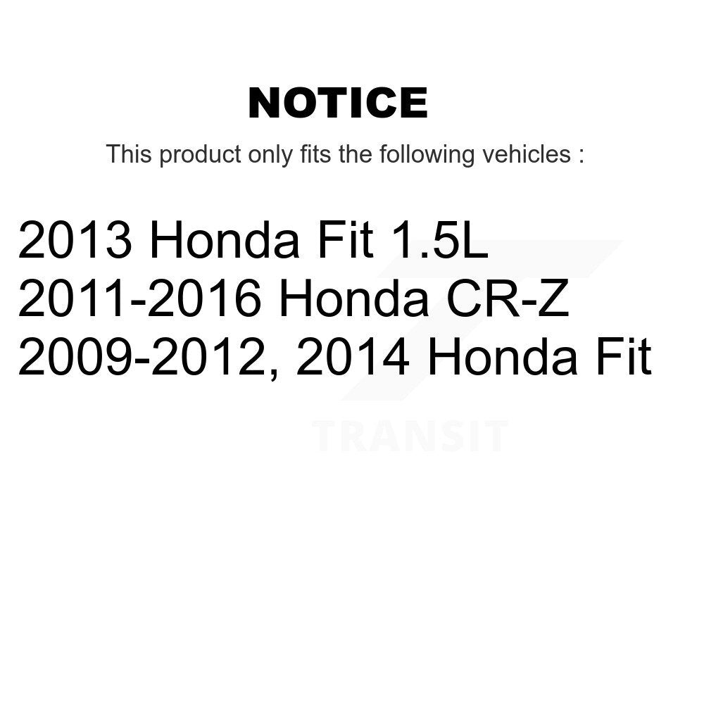 Ignition Coil (4 Pack) For Honda Fit CR-Z