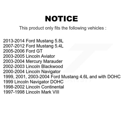 Ignition Coil (5 Pack) For Ford Mustang Lincoln Navigator Aviator Continental GT