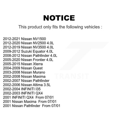 Ignition Coil (5 Pack) For Nissan Frontier Pathfinder Altima Xterra Murano Quest