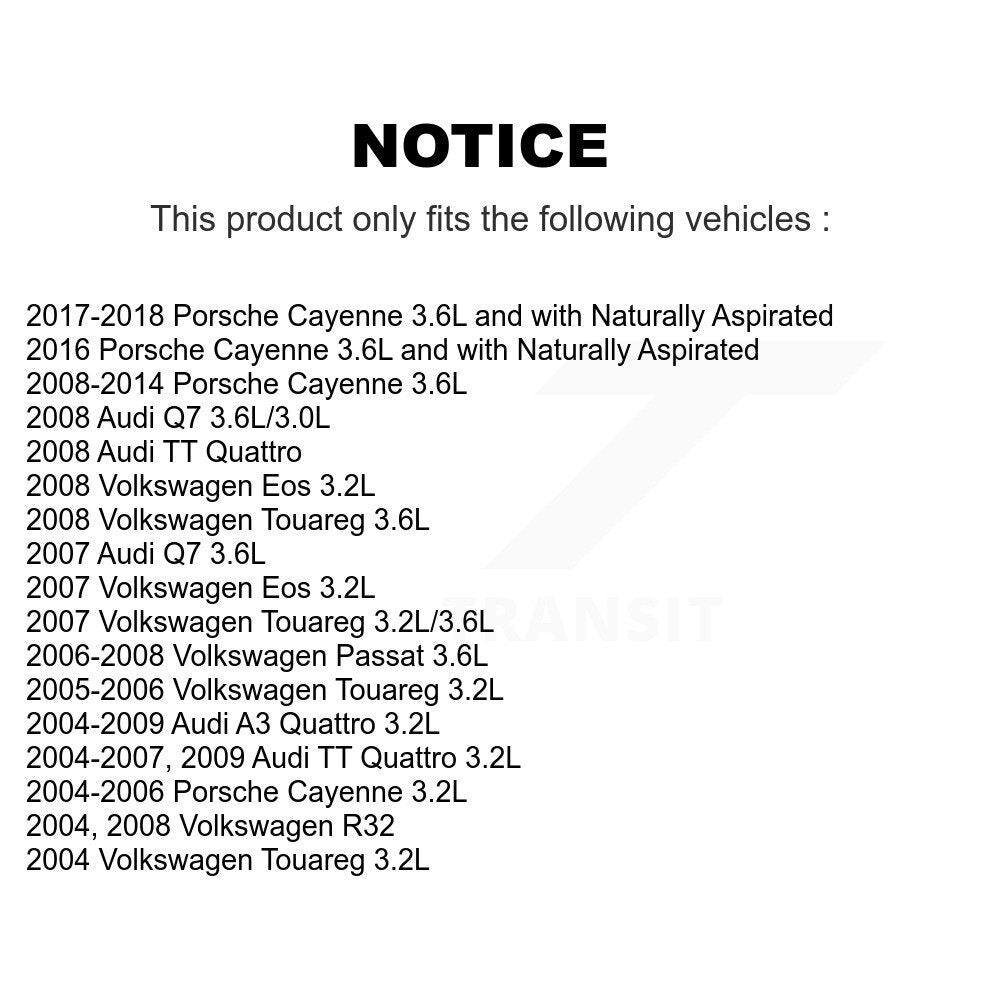 Ignition Coil (5 Pack) For Porsche Cayenne Volkswagen Audi Passat Eos Touareg Q7