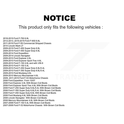 Ignition Coil (10 Pack) For Ford F-150 F-350 Super Duty F-250 Mustang Expedition