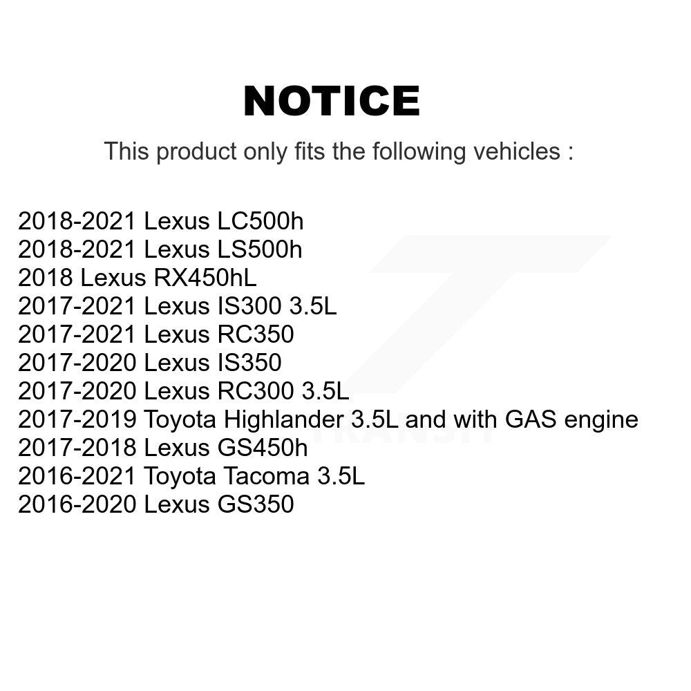 Ignition Coil (6 Pack) For Toyota Tacoma Highlander Lexus IS300 IS350 GS350