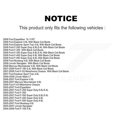 Ignition Coil (8 Pack) For Ford F-150 F-350 Super Duty Mustang F-250 Explorer LT