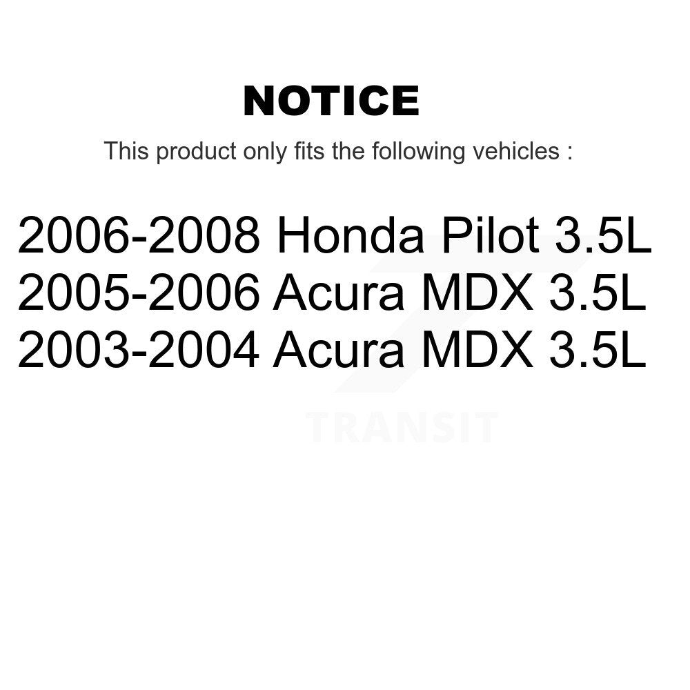 CV Axle Drive Shaft And Bearing Front Right Kit For Honda Pilot Acura MDX 3.5L