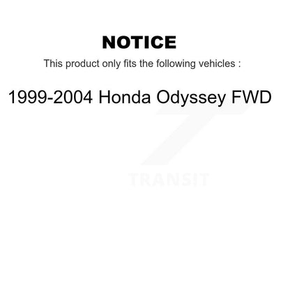 CV Axle Drive Shaft And Bearing Front Right Kit For 1999-2004 Honda Odyssey FWD