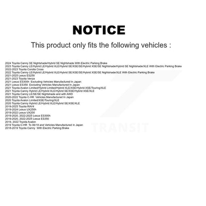 Ceramic Disc Brake Pads Front Rear Kit For Toyota RAV4 Camry C-HR Lexus Corolla