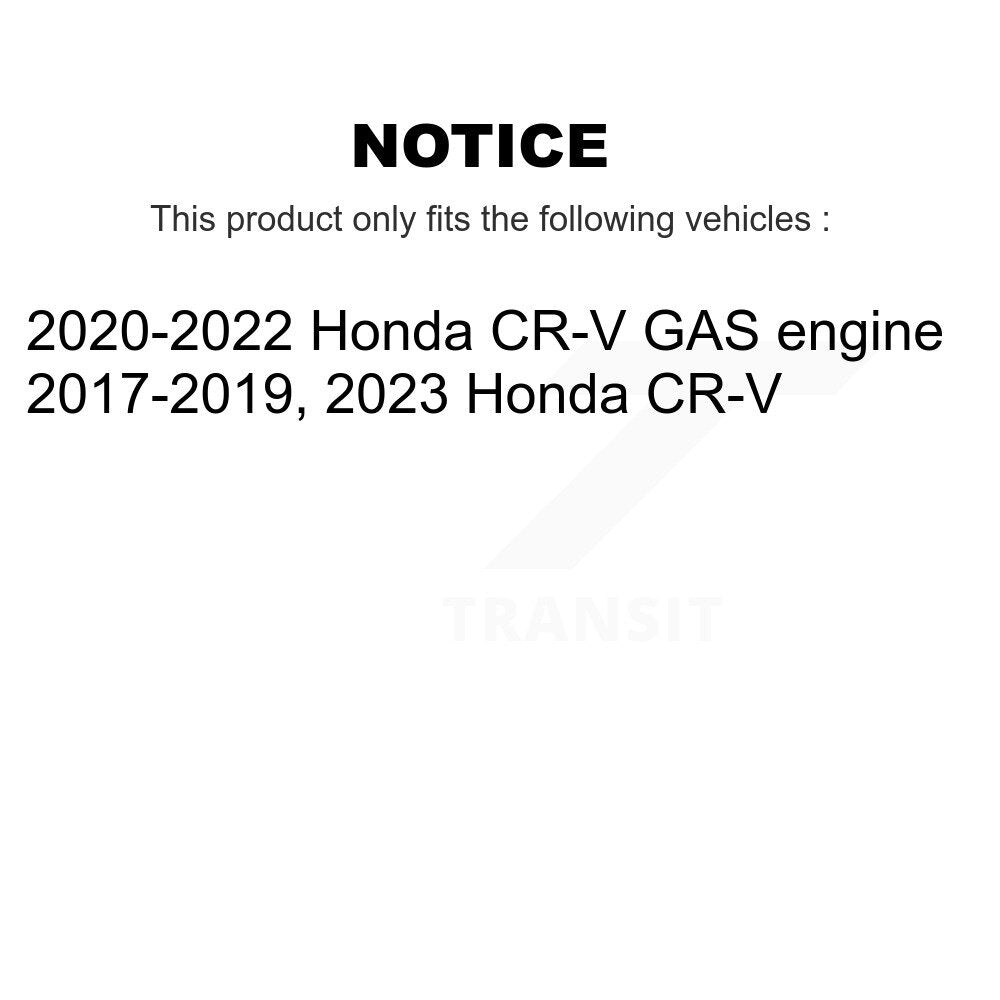 Ceramic Disc Brake Pads Front Rear Kit For Honda CR-V