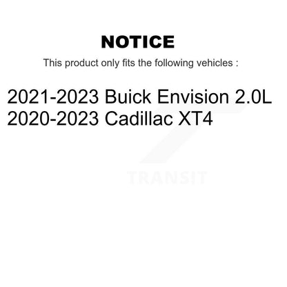 Ceramic Disc Brake Pads Front Rear Kit For Buick Envision Cadillac XT4
