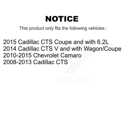 Parking Brake Shoes With Hardware Rear Kit For Chevrolet Camaro Cadillac CTS