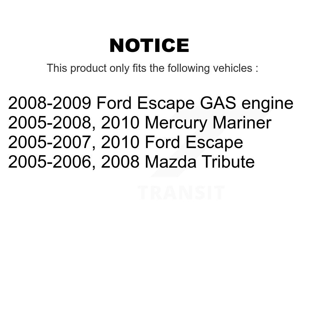 Parking Brake Shoes With Hardware Rear Kit For Ford Escape Mazda Tribute Mercury