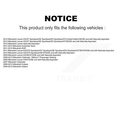Parking Brake Shoe Hardware Rear Kit For Mitsubishi Lancer Outlander Eclipse RVR