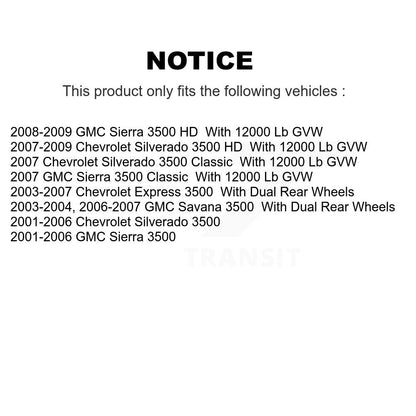 Parking Brake Shoes & Hardware Rear Kit For Chevrolet GMC Express 3500 Sierra HD