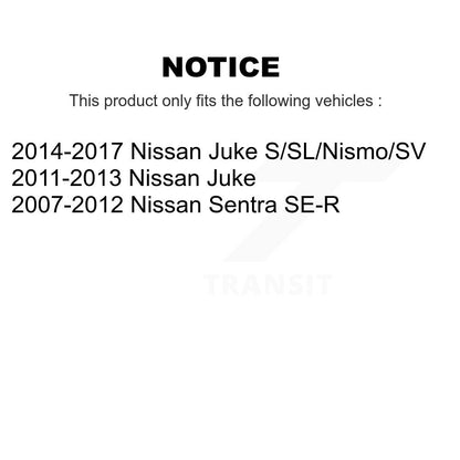 Ceramic Disc Brake Pads And Rear Parking Shoes Front Kit For Nissan