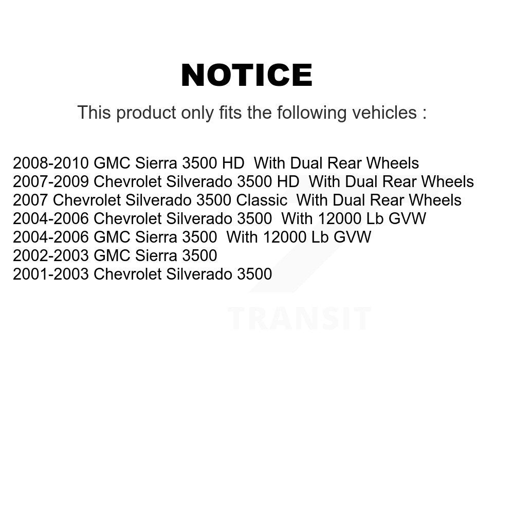 Semi-Metallic Ceramic Disc Brake Pads Front Rear Kit For Chevrolet GMC Silverado